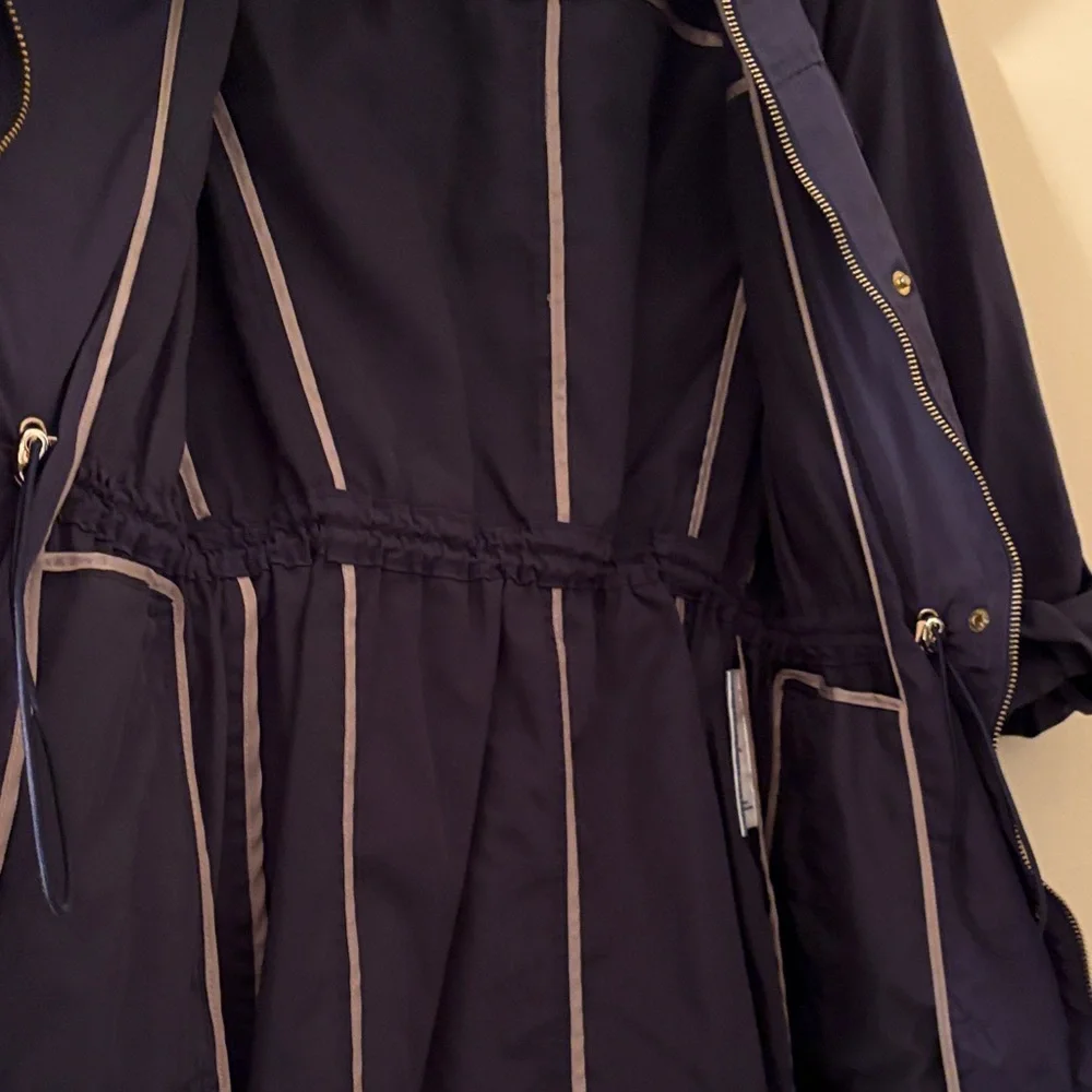 Michael Kors Navy Utility Jacket Size Small